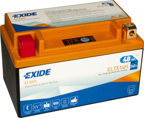 EXIDE Стартерная аккумуляторная батарея ELTX14H