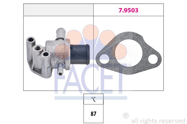 FACET Termostaat,Jahutusvedelik 7.8105