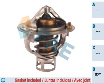 FAE Termostaat,Jahutusvedelik 5338582