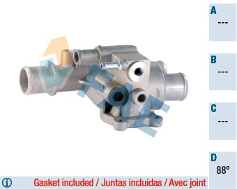 FAE Termostaat,Jahutusvedelik 5340788