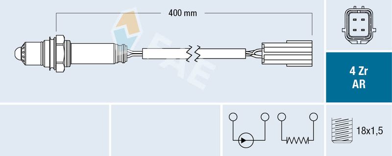 FAE Лямбда-зонд 75640