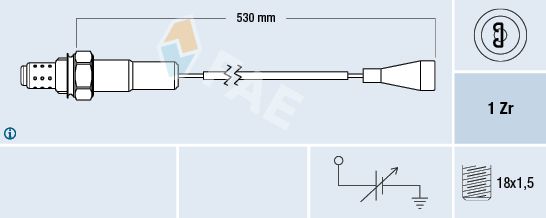 FAE Лямбда-зонд 77100