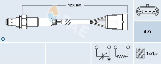 FAE Лямбда-зонд 77221