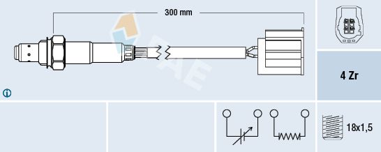 FAE Лямбда-зонд 77314