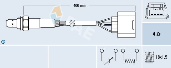 FAE Лямбда-зонд 77345
