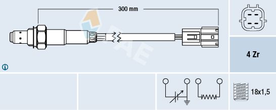FAE Лямбда-зонд 77395