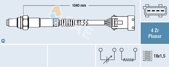 FAE Лямбда-зонд 77414