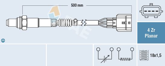 FAE Лямбда-зонд 77492