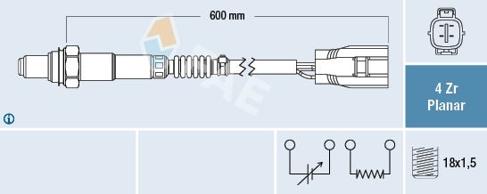 FAE Лямбда-зонд 77497