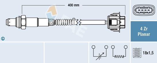 FAE Лямбда-зонд 77597