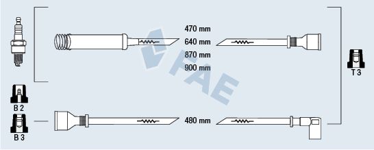 FAE Süütesüsteemikomplekt 83550