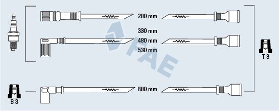 FAE Süütesüsteemikomplekt 83940