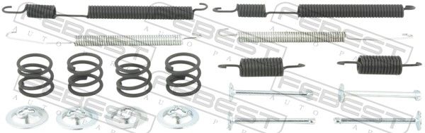 FEBEST Accessory Kit, parking brake shoes