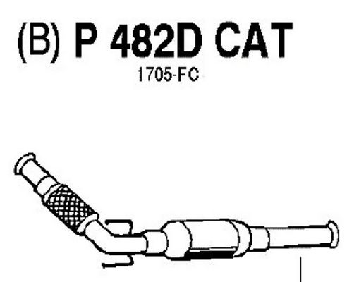 FENNO Katalüsaator P482DCAT