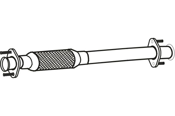 FENNO Труба выхлопного газа P5407