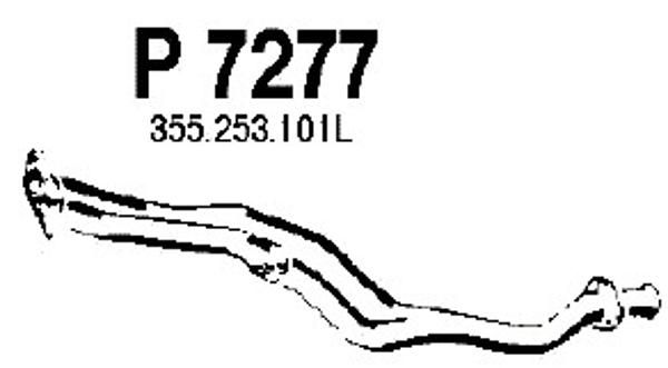 FENNO Труба выхлопного газа P7277