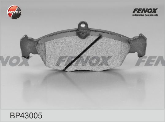 FENOX Комплект тормозных колодок, дисковый тормоз BP43005