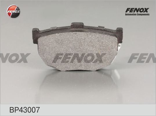 FENOX Комплект тормозных колодок, дисковый тормоз BP43007