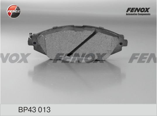 FENOX Комплект тормозных колодок, дисковый тормоз BP43013