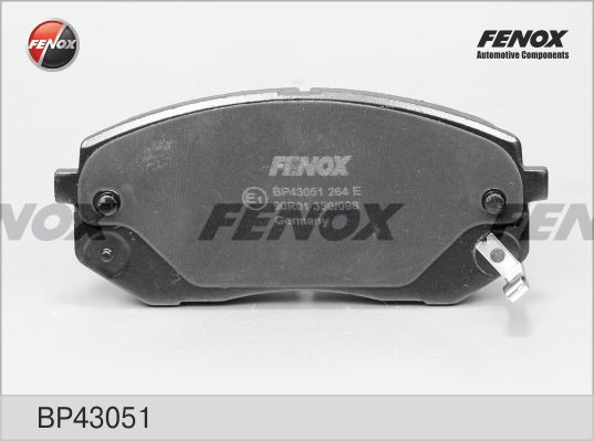FENOX Piduriklotsi komplekt,ketaspidur BP43051