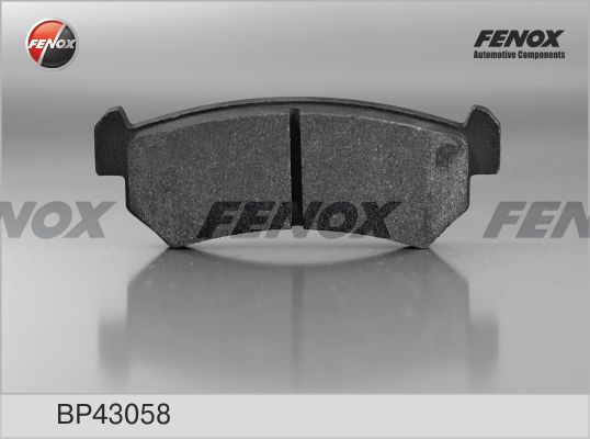 FENOX Комплект тормозных колодок, дисковый тормоз BP43058