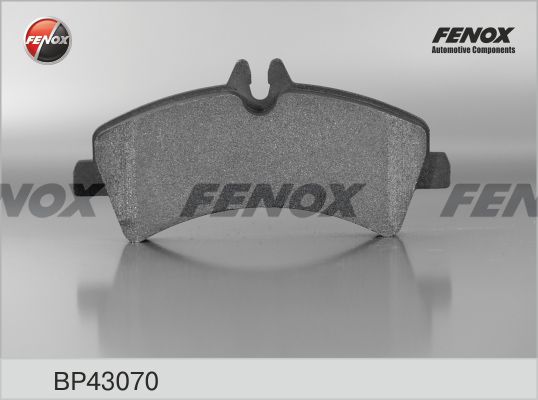 FENOX Комплект тормозных колодок, дисковый тормоз BP43070