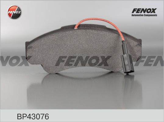 FENOX Комплект тормозных колодок, дисковый тормоз BP43076