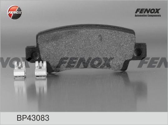 FENOX Комплект тормозных колодок, дисковый тормоз BP43083