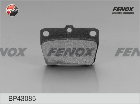 FENOX Комплект тормозных колодок, дисковый тормоз BP43085