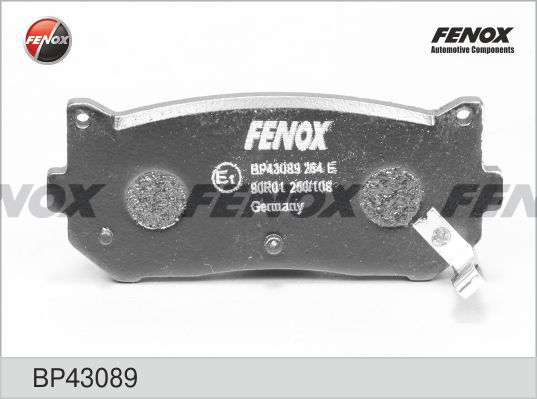 FENOX Piduriklotsi komplekt,ketaspidur BP43089