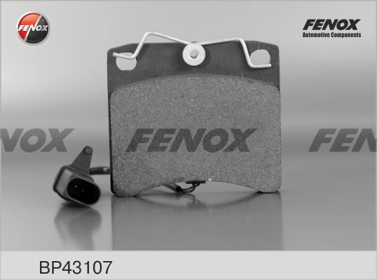 FENOX Комплект тормозных колодок, дисковый тормоз BP43107