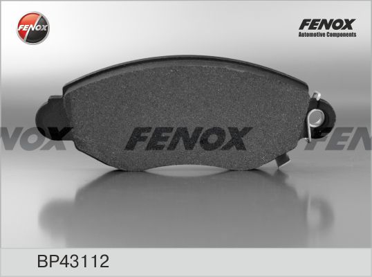 FENOX Комплект тормозных колодок, дисковый тормоз BP43112