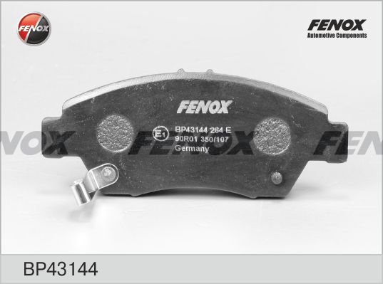 FENOX Комплект тормозных колодок, дисковый тормоз BP43144