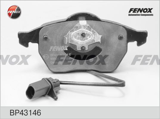 FENOX Комплект тормозных колодок, дисковый тормоз BP43146