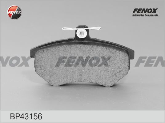 FENOX Комплект тормозных колодок, дисковый тормоз BP43156