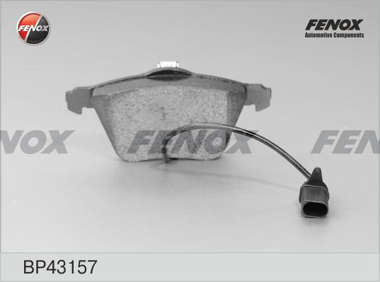 FENOX Комплект тормозных колодок, дисковый тормоз BP43157