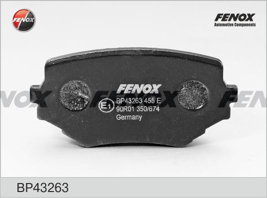 FENOX Piduriklotsi komplekt,ketaspidur BP43263