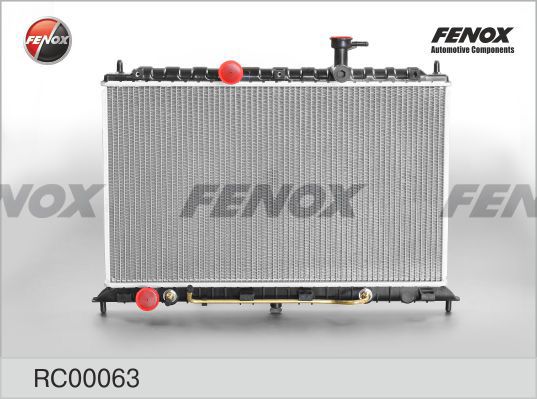 FENOX Радиатор, охлаждение двигателя RC00063
