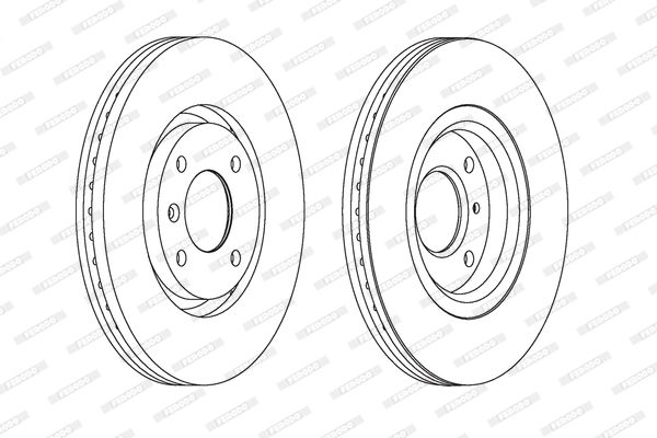 FERODO Piduriketas DDF1152