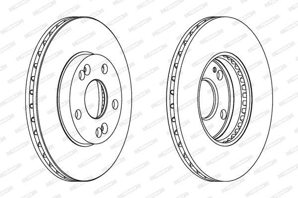 FERODO Piduriketas DDF1167