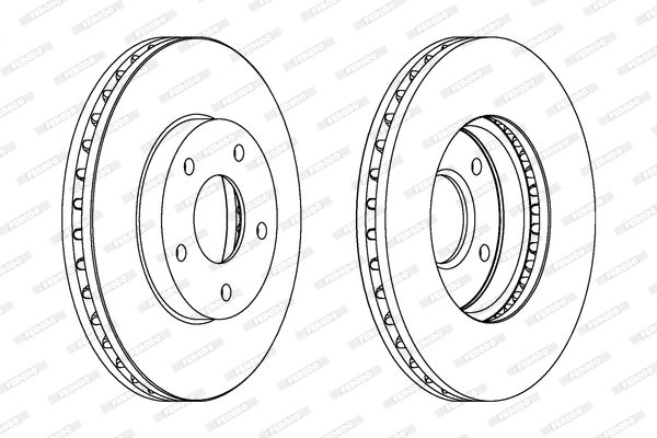 FERODO Piduriketas DDF1249