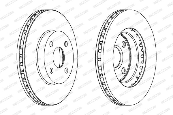 FERODO Piduriketas DDF1309