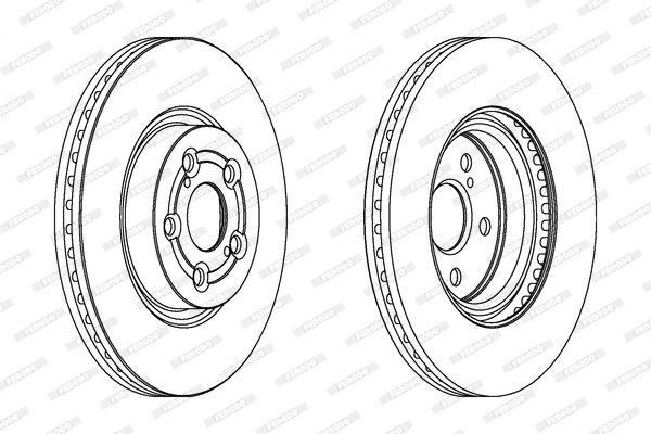 FERODO Piduriketas DDF1315