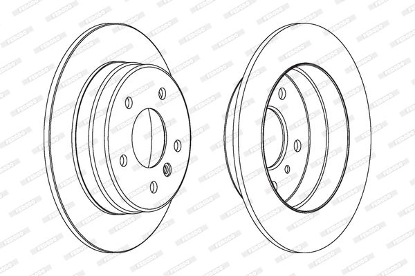 FERODO Piduriketas DDF1362