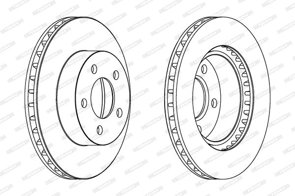 FERODO Piduriketas DDF1471