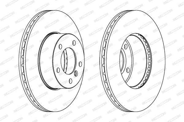 FERODO Piduriketas DDF1536