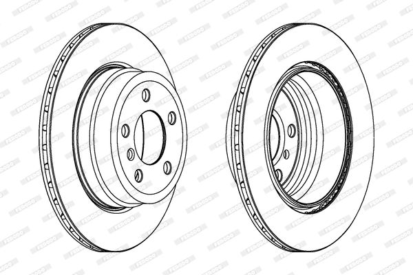 FERODO Piduriketas DDF1715