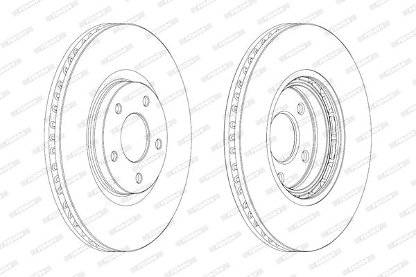 FERODO Piduriketas DDF1724