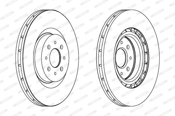 FERODO Piduriketas DDF1742