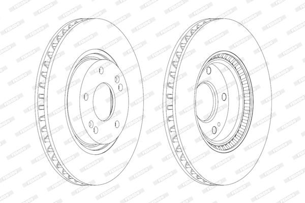 FERODO Piduriketas DDF1795